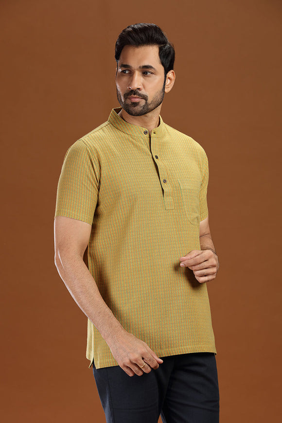 Exquisite Men's Cotton Short Kurta half Sleeves, DOBBY COTTON SHORT KURTA,kurtas for men,mens kurtas,men kurtas,men short kurtas,short kurtas for men,mens short kurtas,buy kurtas online,buy online kurtas,mens half sleeves short kurtas, Trendy Designs, and Unmatched Comfort - Shop Now