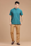 Exquisite Men's Cotton Short Kurta | half Sleeves,DOBBY COTTON SHORT KURTA,kurtas for men,mens kurtas,men kurtas,men short kurtas,short kurtas for men,mens short kurtas,buy kurtas online,buy online kurtas,mens half sleeves short kurtas, Trendy Designs, and Unmatched Comfort - Shop Now