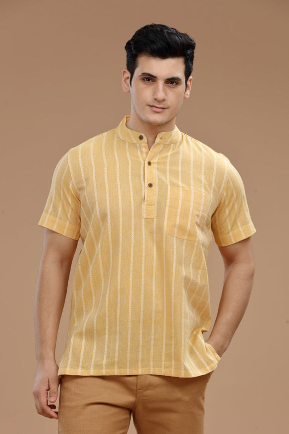 Exquisite Men's Cotton Short Kurta | half Sleeves,DOBBY COTTON SHORT KURTA,kurtas for men,mens kurtas,men kurtas,men short kurtas,short kurtas for men,mens short kurtas,buy kurtas online,buy online kurtas,mens half sleeves short kurtas, Trendy Designs, and Unmatched Comfort - Shop Now