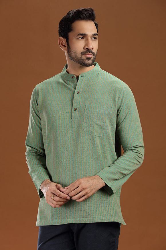 Exquisite Men's Cotton Short Kurta full Sleeves, DOBBY COTTON SHORT KURTA,kurtas for men,mens kurtas,men kurtas,men short kurtas,short kurtas for men,mens short kurtas,buy kurtas online,buy online kurtas,mens full sleeves short kurtas, Trendy Designs, and Unmatched Comfort - Shop Now