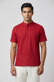 Exquisite Men's Cotton Short Kurta half Sleeves, DOBBY COTTON SHORT KURTA,kurtas for men,mens kurtas,men kurtas,men short kurtas,short kurtas for men,mens short kurtas,buy kurtas online,buy online kurtas,mens half sleeves short kurtas, Trendy Designs, and Unmatched Comfort - Shop Now