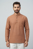Exquisite Men's Cotton Short Kurta with full sleeves | full Sleeves,DOBBY COTTON SHORT KURTA,kurtas for men,mens kurtas,men kurtas,men short kurtas,short kurtas for men,mens short kurtas,buy kurtas online,buy online kurtas,mens full sleeves short kurtas, Trendy Designs, and Unmatched Comfort - Shop Now