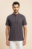 Exquisite Men's Cotton Short Kurta | half Sleeves,DOBBY COTTON SHORT KURTA,kurtas for men,mens kurtas,men kurtas,men short kurtas,short kurtas for men,mens short kurtas,buy kurtas online,buy online kurtas,mens half sleeves short kurtas, Trendy Designs, and Unmatched Comfort - Shop Now