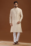 dobby cotton long kurta for men, traditional wear, breathable fabric