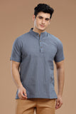 Exquisite Men's Cotton Short Kurta | half Sleeves,DOBBY COTTON SHORT KURTA,kurtas for men,mens kurtas,men kurtas,men short kurtas,short kurtas for men,mens short kurtas,buy kurtas online,buy online kurtas,mens half sleeves short kurtas, Trendy Designs, and Unmatched Comfort - Shop Now