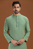 dobby cotton long kurta for men, traditional wear, breathable fabric