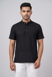 Exquisite Men's Cotton Short Kurta half Sleeves, DOBBY COTTON SHORT KURTA,kurtas for men,mens kurtas,men kurtas,men short kurtas,short kurtas for men,mens short kurtas,buy kurtas online,buy online kurtas,mens half sleeves short kurtas, Trendy Designs, and Unmatched Comfort - Shop Now