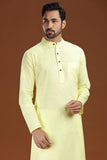 linen cotton long kurta for men, traditional wear, breathable fabric