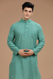 dobby cotton long kurta for men, traditional wear, breathable fabric