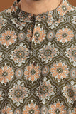 PRINTED COTTON SHORT KURTA HALF SLEEVES