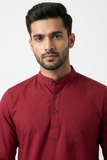 SOFT COTTON SHORT KURTA FULL SLEEVES