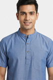 SOFT COTTON SHORT KURTA HALF SLEEVES