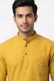 SOFT COTTON SHORT KURTA FULL SLEEVES