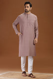 ULTRA SOFT BROWN BAMBOO COTTON KURTA