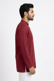 SOFT COTTON SHORT KURTA FULL SLEEVES