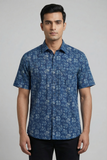 BLOCKPRINT SHIRT HALF SLEEVES