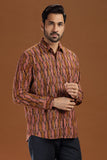 KALAMKARI HAND BLOCK ORGANIC DYE SHIRT