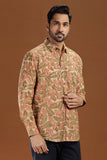KALAMKARI HAND BLOCK ORGANIC DYE SHIRT