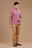 DOBBY COTTON SHORT KURTA FULL SLEEVES