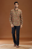 KALAMKARI HAND BLOCK ORGANIC DYE SHIRT