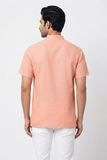TEXTURED SOFT COTTON SHORT KURTA HALF SLEEVES