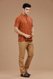 DOBBY COTTON SHORT KURTA HALF SLEEVES