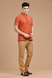 DOBBY COTTON SHORT KURTA HALF SLEEVES