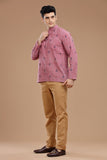 DOBBY COTTON SHORT KURTA FULL SLEEVES