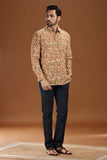 KALAMKARI HAND BLOCK ORGANIC DYE SHIRT