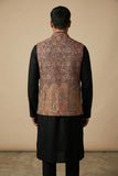 MENS WOVEN JACQUARD WAISTCOAT