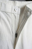 Men’s cotton pyjama with zipper fly, belt loops and half elastic waist