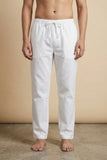 Men’s 100% handloom cotton pyjama with elastic waist and drawstring