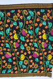 SRIKALAHASTI PEN KALAMKARI NATURAL DYED NELLORE SILK ZARI BORDER SAREE