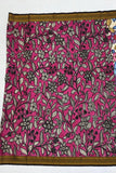 SRIKALAHASTI PEN KALAMKARI NATURAL DYED NELLORE SILK ZARI BORDER SAREE