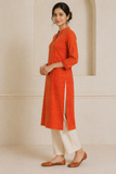 PURE HANDWOVEN WOMEN KURTA