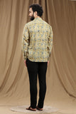 KALAMKARI BLOCK PRINT SHIRT REGULAR FIT