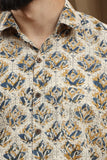 KALAMKARI BLOCK PRINT SHIRT REGULAR FIT