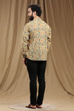 KALAMKARI BLOCK PRINT SHIRT REGULAR FIT