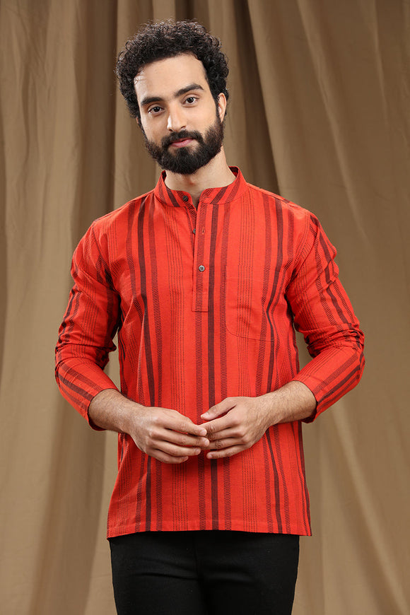 Exquisite Men's Cotton Short Kurta | Full Sleeves,DOBBY COTTON SHORT KURTA,kurtas for men,mens kurtas,men kurtas,men short kurtas,short kurtas for men,mens short kurtas,buy kurtas online,buy online kurtas,mens Full sleeves short kurtas, Trendy Designs, and Unmatched Comfort - Shop Now