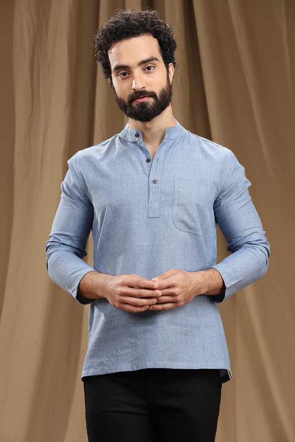 Discover the finest collection of men's cotton plain short kurtas with Full sleeves, combining trendy designs and unmatched comfort. Explore a wide range of traditional and contemporary patterns that showcase the beauty of Indian craftsmanship. Elevate your style with these exquisite kurtas, perfect for any occasion. plain COTTON SHORT KURTA,kurtas for men,mens kurtas,men kurtas,men short kurtas,short kurtas for men,mens short kurtas,buy kurtas online,buy online kurtas,mens Full sleeves short kurtas,