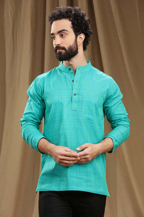 Exquisite Men's Cotton Short Kurta | Full Sleeves,DOBBY COTTON SHORT KURTA,kurtas for men,mens kurtas,men kurtas,men short kurtas,short kurtas for men,mens short kurtas,buy kurtas online,buy online kurtas,mens Full sleeves short kurtas, Trendy Designs, and Unmatched Comfort - Shop Now