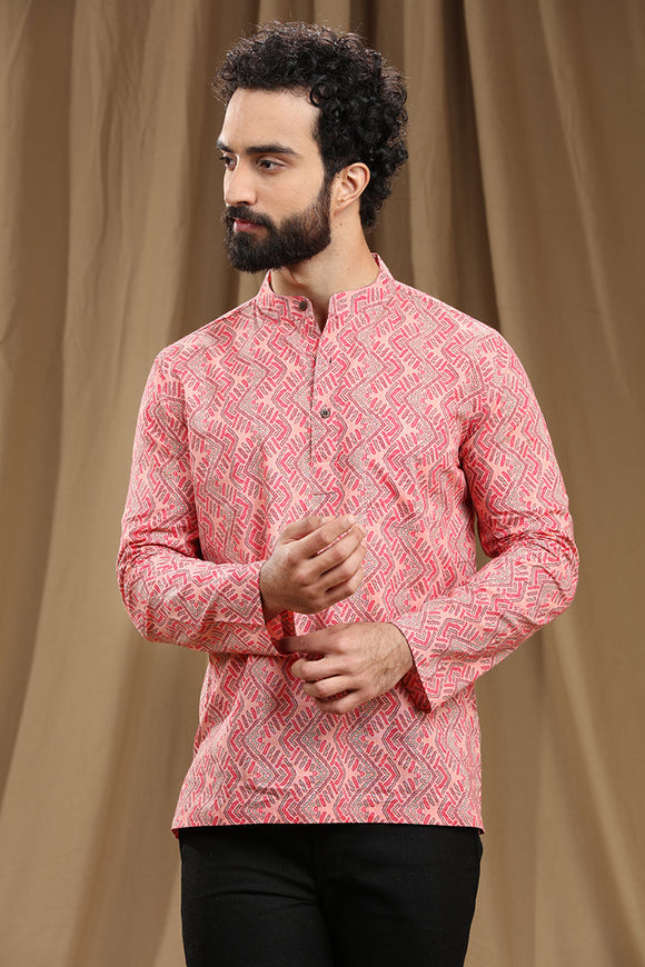 Discover the finest collection of men's cotton short kurtas with Full sleeves, combining trendy designs and unmatched comfort. Explore a wide range of traditional and contemporary patterns that showcase the beauty of Indian craftsmanship. Elevate your style with these exquisite kurtas, perfect for any occasion. PRINTED COTTON SHORT KURTAS,kurtas for men,mens kurtas,men kurtas,men short kurtas,short kurtas for men,mens short kurtas,buy kurtas online,buy online kurtas,mens Full sleeves short kurtas,