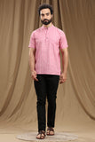 DOBBY COTTON SHORT KURTA