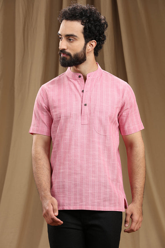 Exquisite Men's Cotton Short Kurta | half Sleeves,DOBBY COTTON SHORT KURTA,kurtas for men,mens kurtas,men kurtas,men short kurtas,short kurtas for men,mens short kurtas,buy kurtas online,buy online kurtas,mens half sleeves short kurtas, Trendy Designs, and Unmatched Comfort - Shop Now