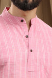 DOBBY COTTON SHORT KURTA