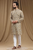 HAND BLOCK KALAMKARI COTTON LONG KURTA