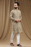 HAND BLOCK KALAMKARI COTTON LONG KURTA