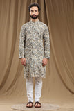 HAND BLOCK KALAMKARI COTTON LONG KURTA