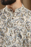 HAND BLOCK KALAMKARI COTTON LONG KURTA