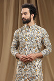 HAND BLOCK KALAMKARI COTTON LONG KURTA